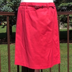 Bright Coral Skirt